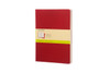 Moleskine Plain Cahier Xl - Red Cover (3 Set)