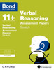 Bond 11+: Verbal Reasoning: Stretch Papers: 8-9 years