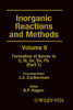 Inorganic Reactions and Methods: The Formation of Bonds to C, Si, Ge, Sn, Pb (Part 1)