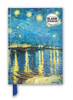 Vincent van Gogh: Starry Night over the Rhone (Foiled Blank Journal)
