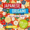 Japanese Origami: Paper Block Plus 64-Page Book
