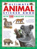 Ultimate Animal Sticker Book with 100 amazing stickers: Learn all about the animal kingdom – with fantastic reusable easy-to-peel stickers.
