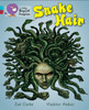 Snake Hair: Band 07 Turquoise/Band 14 Ruby