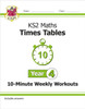 KS2 Year 4 Maths Times Tables 10-Minute Weekly Workouts