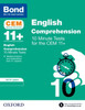 Bond 11+ CEM English Comprehension 10 Minute Tests: Ready for the 2025 Cambridge Select Insight exam: 10-11 Years
