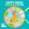 Happy Horse Coloring Book For Kids: 23 Designs