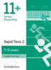 11+ Verbal Reasoning Rapid Tests Book 2: Year 3, Ages 7-8