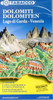 Dolomites / Lake Garda / Venice Road And Panoramic Map