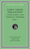 Early Greek Philosophy - 9780674997080