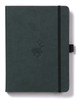 Dingbats A4+ Wildlife Green Deer Notebook - Dotted