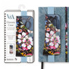 V & A Bookaroo Glasses Case Kilburn Black Floral