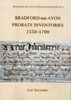 Bradford-On-Avon Probate Inventories 1550-1700