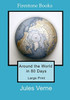 Around the World in 80 Days: Large Print
