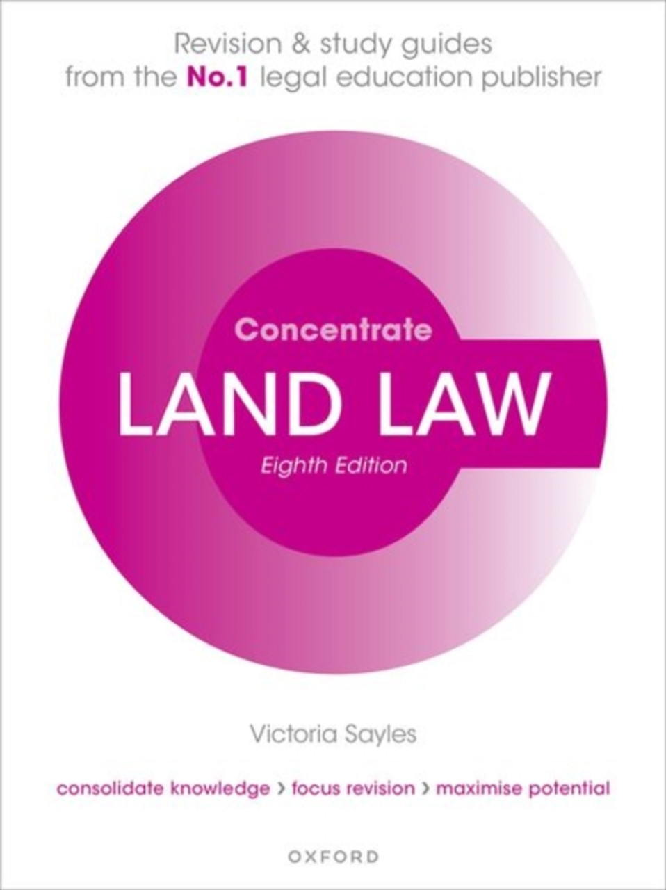Law)　Land　and　of　Victoria　Law　Guide　Sayles　University　and　(Visiting　9780192865694　Lecturer,　Study　Concentrate　Revision　Law　BPP