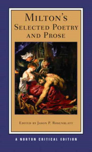 Milton'S Selected Poetry And Prose Milton'S Selected Poetry And Prose