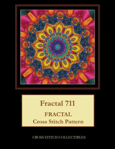 Fractal 711: Fractal Cross Stitch Pattern Fractal 711: Fractal Cross Stitch Pattern