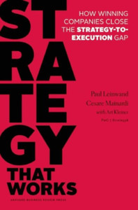 Strategy That Works: How Winning Companies Close The Strategy-To-Execution Gap