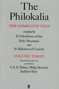 The Philokalia Vol 3 The Philokalia Vol 3