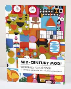 Mid-Century Mod! Wrapping Paper Book Mid-Century Mod! Wrapping Paper Book