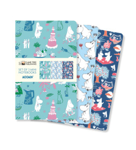Moomin Classics Set of 3 Mini Notebooks Moomin Classics Set of 3 Mini Notebooks