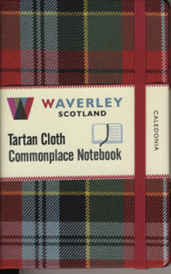 Caledonia: Waverley Genuine Tartan Cloth Commonplace Notebook (9cm x 14cm)