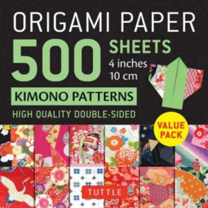 Origami Paper 500 sheets Kimono Patterns 4" (10 cm): Tuttle Origami Paper: Double-Sided Origami Sheets Printed with 12 Different Traditional Patterns Origami Paper 500 sheets Kimono Patterns 4" (10 cm): Tuttle Origami Paper: Double-Sided Origami Sheets Printed with 12 Different Traditional Patterns