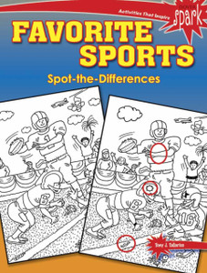 SPARK Favorite Sports Spot-the-Differences SPARK Favorite Sports Spot-the-Differences