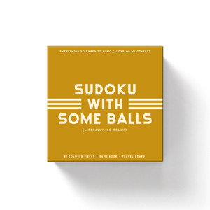 Sudoku With Some Balls Sudoku Game Set Sudoku With Some Balls Sudoku Game Set