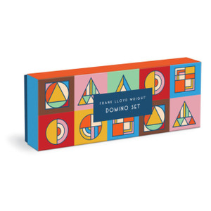 Frank Lloyd Wright Wood Domino Set Frank Lloyd Wright Wood Domino Set