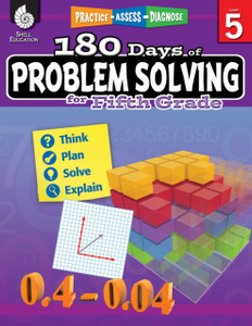 180 Days of Problem Solving for Fifth Grade : Practice, Assess, Diagnose 180 Days of Problem Solving for Fifth Grade : Practice, Assess, Diagnose