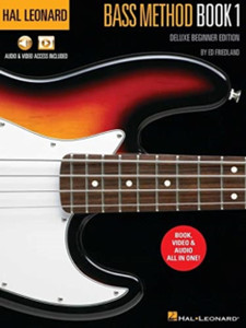Hal Leonard Bass Method Book 1 : Deluxe Beginner Edition Audio & Video Access Included