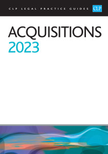 Acquisitions 2023 : Legal Practice Course Guides (LPC) Acquisitions 2023 : Legal Practice Course Guides (LPC)