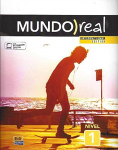 Mundo Real International Edition Nivel 1: Student Book In Spanish with explanations etc in English : New revised edition of 2018