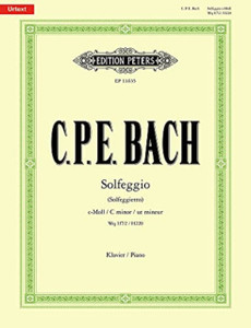 Solfeggio (Solfeggietto) Piano Score Solfeggio (Solfeggietto) Piano Score