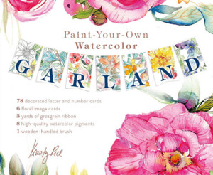 Paint-Your-Own Watercolor Garland: Illustrations by Kristy Rice Paint-Your-Own Watercolor Garland: Illustrations by Kristy Rice
