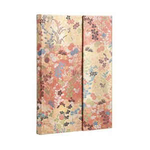 Japanese Kimono, Kara-ori, Midi Lined : Hardcover, 120 gsm, ribbon marker, memento pouch, wrap closure Japanese Kimono, Kara-ori, Midi Lined : Hardcover, 120 gsm, ribbon marker, memento pouch, wrap closure