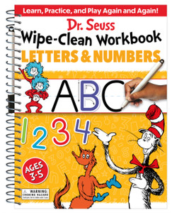 Dr. Seuss Wipe-Clean Workbook: Letters and Numbers : Activity Workbook for Ages 3-5