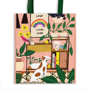 Love Lives Here Reusable Tote Love Lives Here Reusable Tote