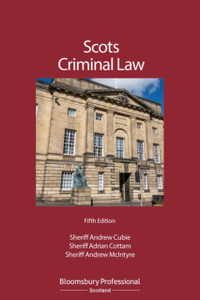 Scots Criminal Law Scots Criminal Law
