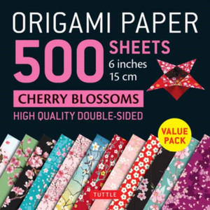 Origami Paper 500 sheets Cherry Blossoms 6 inch (15 cm) : Tuttle Origami Paper: High-Quality Double-Sided Origami Sheets Printed with 12 Different Patterns (Instructions for 6 Projects Included) Origami Paper 500 sheets Cherry Blossoms 6 inch (15 cm) : Tuttle Origami Paper: High-Quality Double-Sided Origami Sheets Printed with 12 Different Patterns (Instructions for 6 Projects Included)