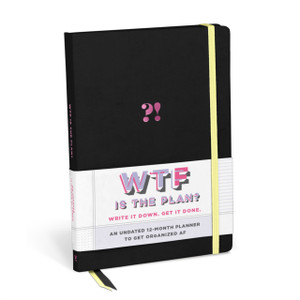 Knock Knock WTF Undated Planner & Weekly Agenda Notebook Knock Knock WTF Undated Planner & Weekly Agenda Notebook