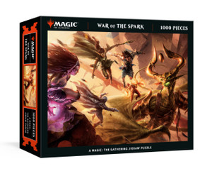 Magic: The Gathering 1,000-Piece Puzzle: War of the Spark : A Magic: The Gathering Jigsaw Puzzle: Jigsaw Puzzles for Adults Magic: The Gathering 1,000-Piece Puzzle: War of the Spark : A Magic: The Gathering Jigsaw Puzzle: Jigsaw Puzzles for Adults