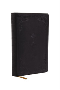 NRSV, Catholic Bible, Gift Edition, Leathersoft, Black, Comfort Print : Holy Bible