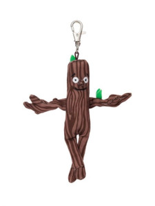 The Gruffalo Stick Man Soft Backpack Clip 14cm The Gruffalo Stick Man Soft Backpack Clip 14cm