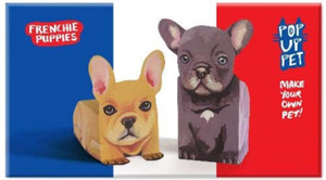Pop Up Pet Frenchie Puppies : Make your own 3D card pet! Pop Up Pet Frenchie Puppies : Make your own 3D card pet!
