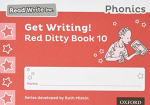 Read Write Inc. Phonics: Get Writing! Red Ditty Book 10 Pack of 10 Read Write Inc. Phonics: Get Writing! Red Ditty Book 10 Pack of 10