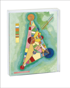 Variegation in the Triangle, Vasily Kandinsky Notecard Set Variegation in the Triangle, Vasily Kandinsky Notecard Set