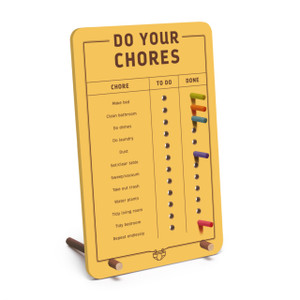 Knock Knock Do Your Chores Desktop Pegboard Knock Knock Do Your Chores Desktop Pegboard