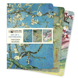 Vincent van Gogh: Blossom Set of 3 Standard Notebooks Vincent van Gogh: Blossom Set of 3 Standard Notebooks
