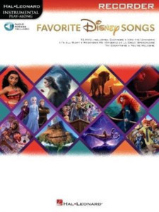 Favorite Disney Songs: Instrumental Play-Along - Recorder